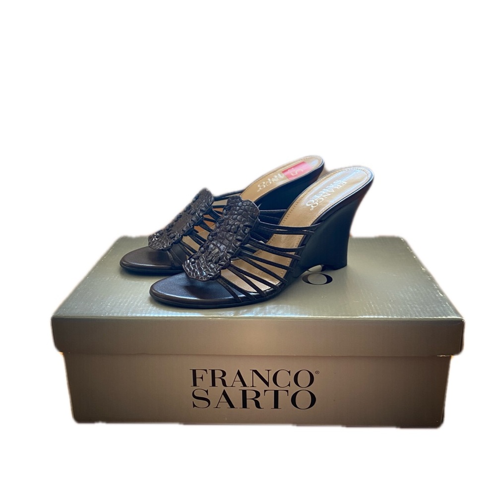 NWT Franco Sarto Wedge Sandals